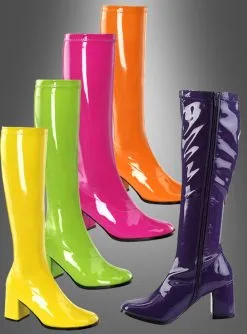 70er Jahre Stiefel In Verschiedenen Farben