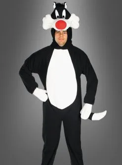 Sylvester Kostüm Looney Tunes Kater Erwachsene