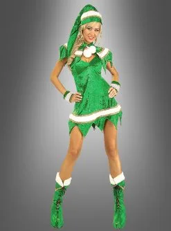 2. Wahl Sexy Weihnachtselfe Im Grünen Kleid