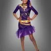 Clawdeen Wolf Monster High Kostüm Lila