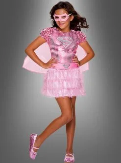 Rosa Supergirl Kleid