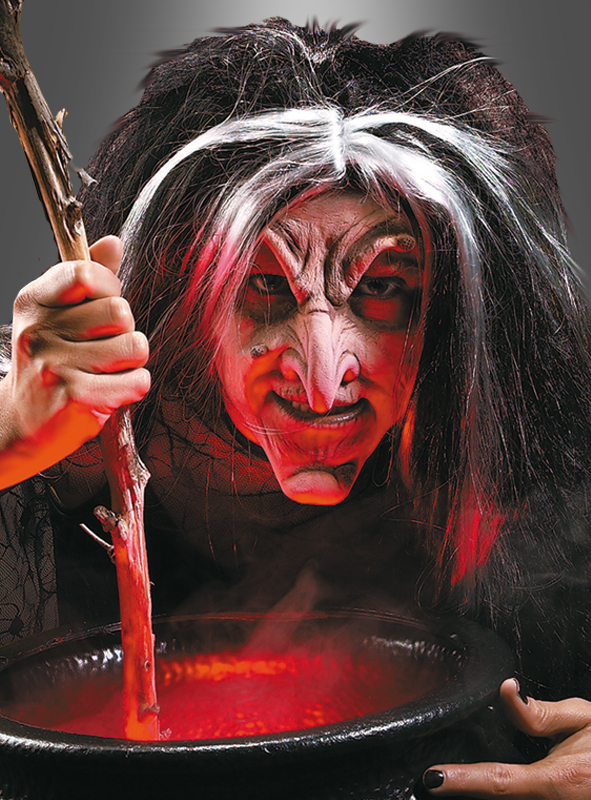 Latex Teuflische Hexenmaske 1 Latex Teuflische Hexenmaske