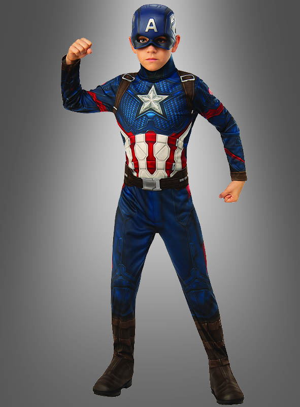 Captain America Endgame Kinderkostüm 1 Captain America Endgame Kinderkostüm