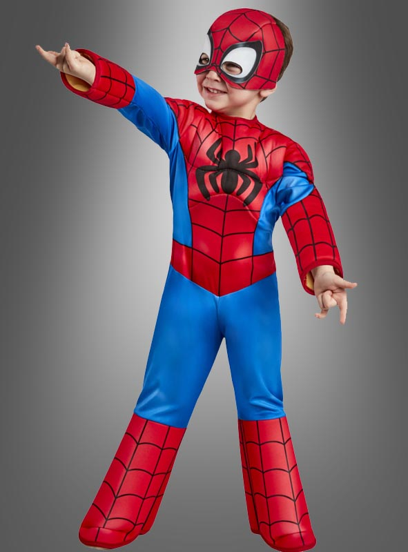 Spidey Spiderman Kostüm Für Kleine Kinder 1 Spidey Spiderman Kostüm Für Kleine Kinder