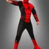 Spider-Man V3 Kinder Kostüm Schwarz-rot