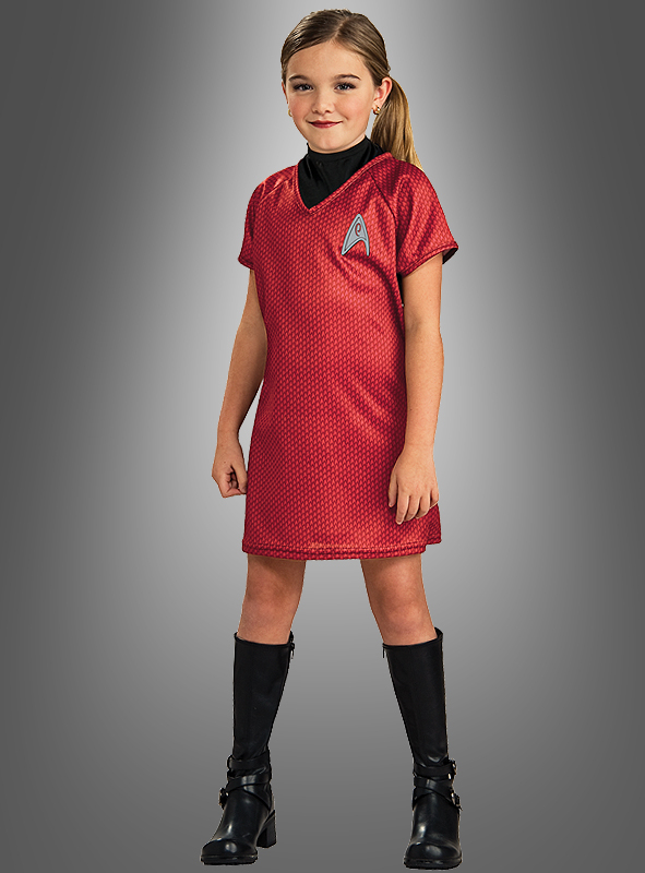 STAR TREK Uhura Kleid Kinderkostüm 1 STAR TREK Uhura Kleid Kinderkostüm