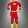 Flash Deluxe Muskelkostüm Für Erwachsene
