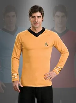 Original Star Trek Classic Shirt Gold