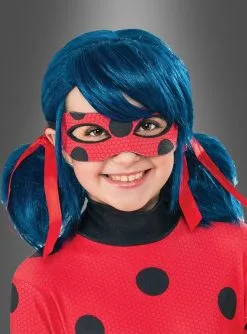 Ladybug Perücke Mit Zöpfen Aus Miraculous