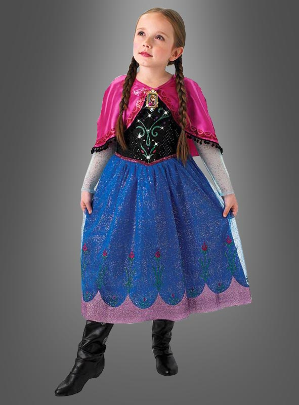 Anna Kostüm Aus Disney Frozen Mit LED 1 Anna Kostüm Aus Disney Frozen Mit LED