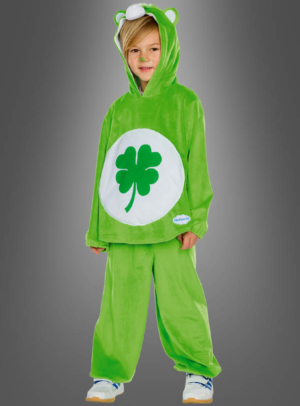 Glücksbärchi Kostüm Mit Kleeblatt 1 Glücksbärchi Kostüm Mit Kleeblatt
