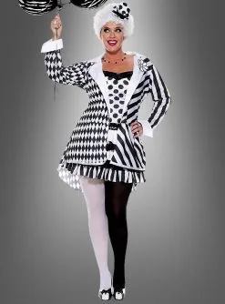 Harlekin Dame Komplettkostüm 7 Harlekin Dame Komplettkostüm -Halloween-Cosplay Verkaufsgeschäft 115 70639 pic4