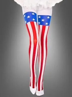 USA Strumpfhose Stars & Stripes