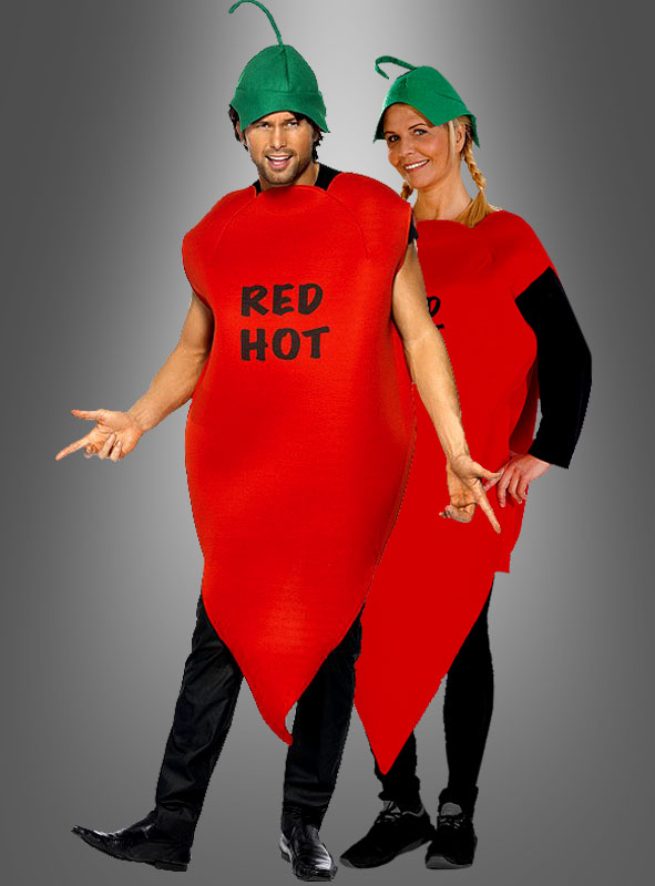 Rote Chili Schote Kostüm Unisex 1 Rote Chili Schote Kostüm Unisex