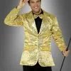 Jackett Gold Mit Pailletten