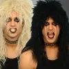 Langhaar Perücke Rocker Heavy Metal