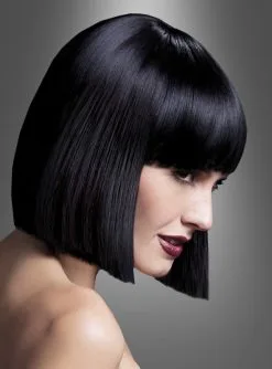 Lola Perücke Deluxe Pagenschnitt Bobfrisur -Halloween-Cosplay Verkaufsgeschäft 120 42489 pic3