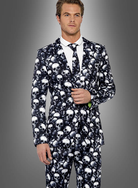 Totenkopf Anzug 2 Totenkopf Anzug – Bild 2