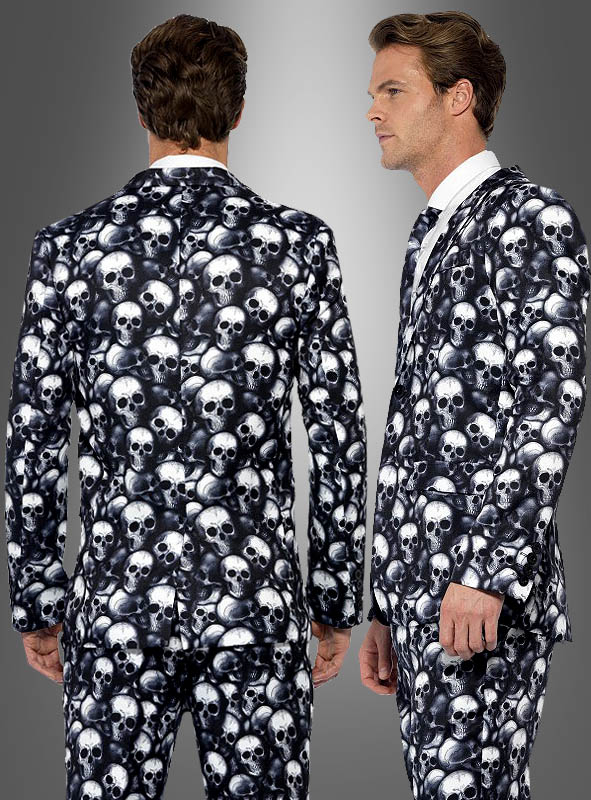 Totenkopf Anzug 3 Totenkopf Anzug – Bild 3