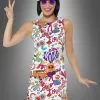 Kleid Hippie Style Für Damen