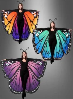 Schmetterlingsflügel 2-seitig Bedruckt Erwachsene