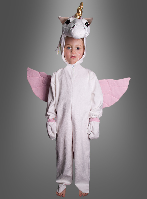 Zauberhaftes Plüsch Einhorn Kostüm Deluxe 2 Zauberhaftes Plüsch Einhorn Kostüm Deluxe – Bild 2