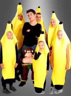 Bananenkostüm Unisex -Halloween-Cosplay Verkaufsgeschäft 150 172 pic3