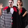 Deluxe Clown Poncho Mit Kopfteil S-XXXL