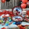 Ladybug Party Tischdeko 79 Teile