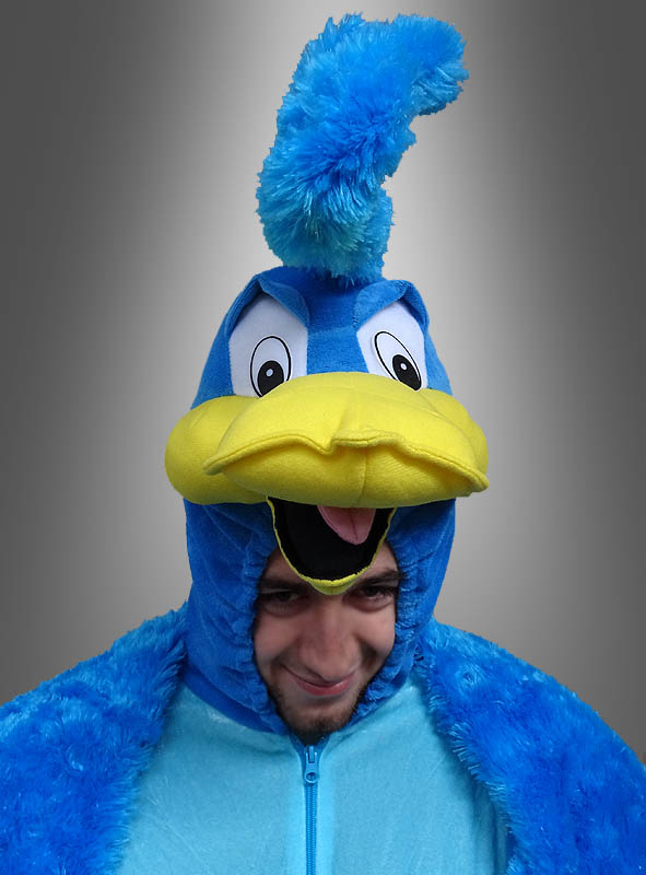 Blauer Rennvogel Kostüm 2 Blauer Rennvogel Kostüm – Bild 2