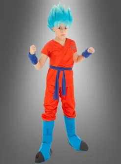 Goku Super-Saiyajin Blue Kinderkostüm Aus Dragon Ball Super