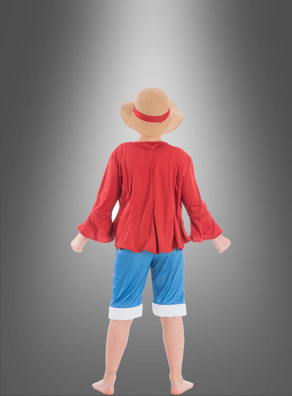 Ruffy Kostüm Kinder One Piece 2 Ruffy Kostüm Kinder One Piece – Bild 2
