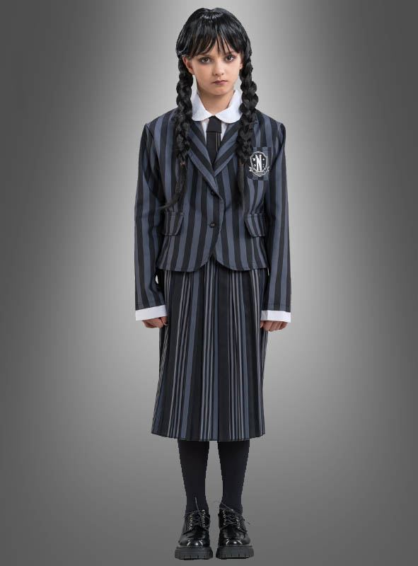 Original Wednesday Kostüm Für Kinder 1 Original Wednesday Kostüm Für Kinder