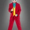 Roter Joker Anzug Für Kinder