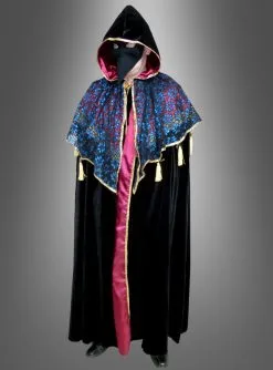 Venezianischer Schwarzer Domino