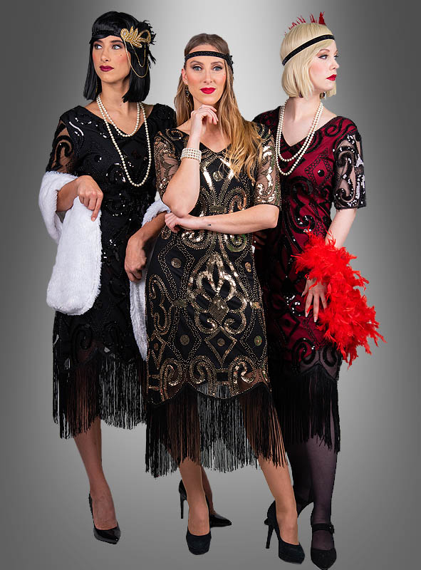 Halbarm 20er Jahre Retro Kleid Francis 1 Halbarm 20er Jahre Retro Kleid Francis