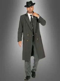 Trenchcoat Mantel Für Herren Deluxe