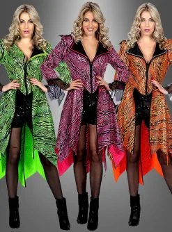 Lange Pailletten Jacke Für Damen