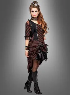 Steampunk Kleid Mit Bolero Jacke