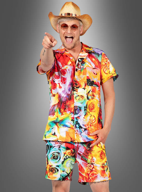 Buntes Hawaii Hemd Und Hose Multicolor 1 Buntes Hawaii Hemd Und Hose Multicolor