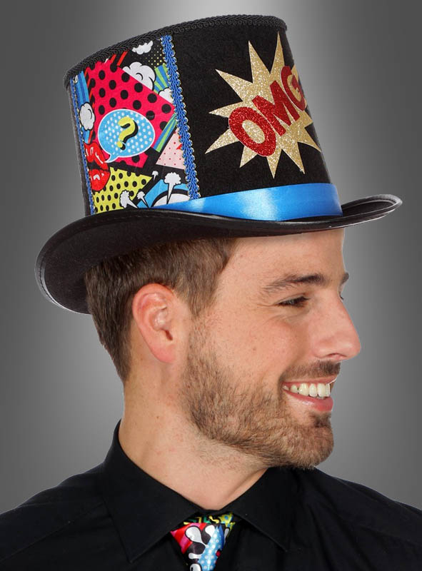 Comic Zylinder Pop Art 1 Comic Zylinder Pop Art