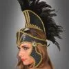 Gladiatorin Kopfschmuck Mit Federn