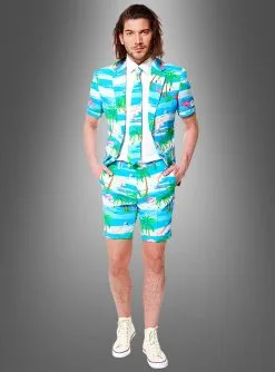 Flamingo Party Anzug Deluxe