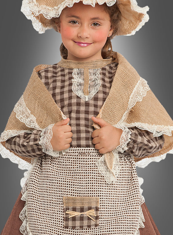 Bäuerin Mittelalter Kinderkostüm 2 Bäuerin Mittelalter Kinderkostüm – Bild 2