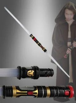 Space Schwert Doppelklinge Mit Sound U. Licht 140cm