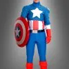 Captain America Kostüm Deluxe 2. Wahl