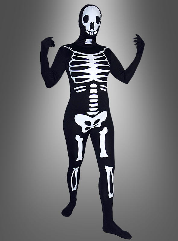 Skelett Speedsuit Ganzkörperanzug 1 Skelett Speedsuit Ganzkörperanzug