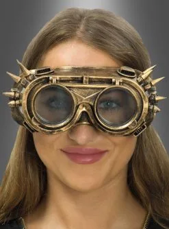 Schweißerbrille Steampunk Mit Spikes