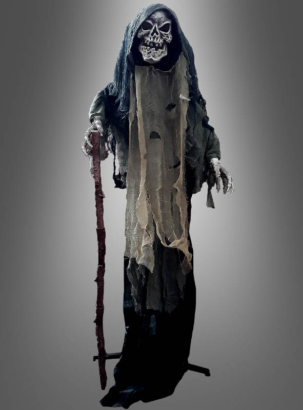 Gruseliger Reaper Animatronics Figur 160cm 1 Gruseliger Reaper Animatronics Figur 160cm