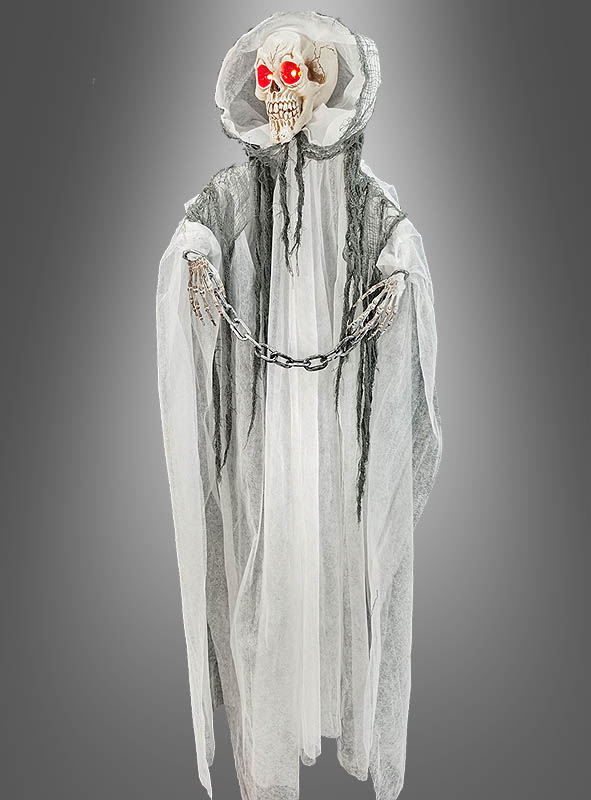 Halloween Geist Mit Leuchtenden Augen 130cm 1 Halloween Geist Mit Leuchtenden Augen 130cm